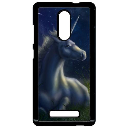 Coque Xiaomi Redmi Note 3 - Licorne 2 - Noir