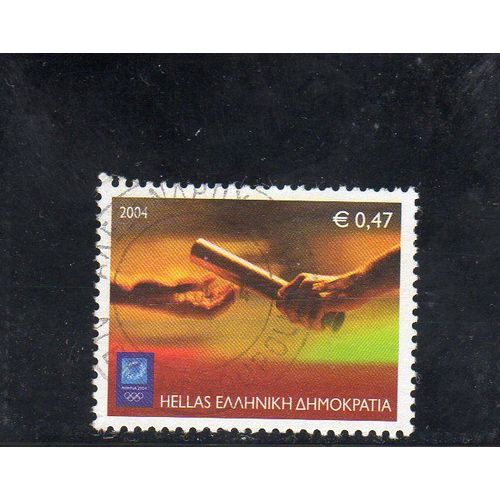 Timbre-Poste De Grèce (Jeux Olympiques D¿Athènes En 2004)