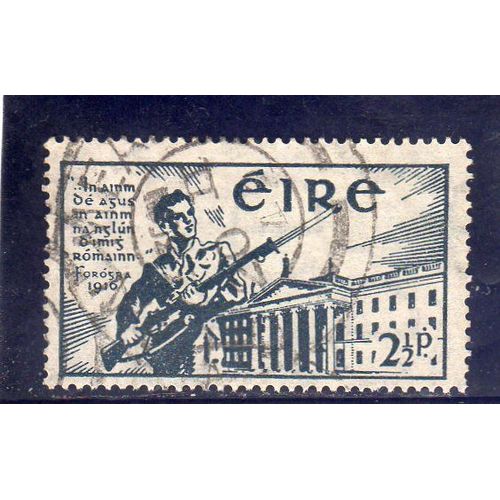 Timbre-Poste DIrlande (25ème Anniversaire Du Soulèvement De Pâques 1916)