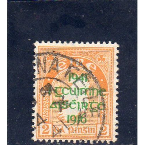 Timbre-Poste DIrlande (25ème Anniversaire Du Soulèvement De Pâques 1916)