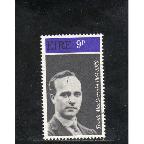 Timbre-Poste DIrlande (50ème Anniversaire De La Mort Du Patriote Terrence Mac Swiney)