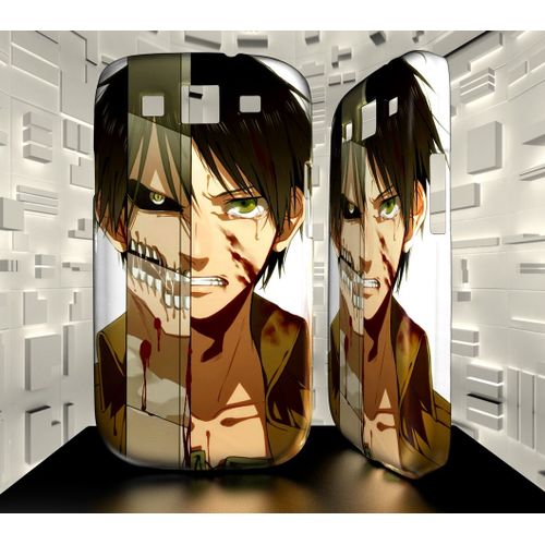 Coque Personnalisée Samsung Galaxy Grand 2 Manga L'attaque Des Titans - Attack On Titan - Shingeki No Kyojin - Réf 07
