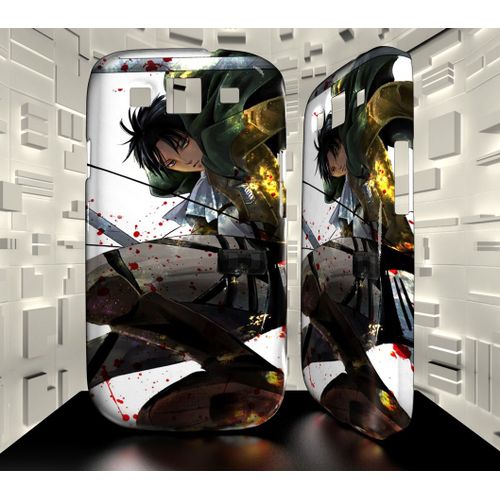 Coque Personnalisée Samsung Galaxy Grand 2 Manga L'attaque Des Titans - Attack On Titan - Shingeki No Kyojin - Réf 15
