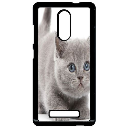 Coque Xiaomi Redmi Note 3 - Chaton - Noir