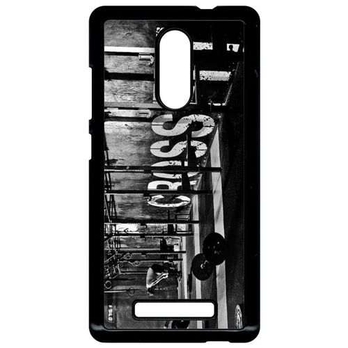 Coque Xiaomi Redmi Note 3 - Crossfit - Noir