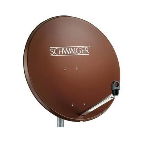 Schwaiger SAT antenne 75 cm SPI998.2 Reflektormaterial: Aluminium Ziegel-Rot
