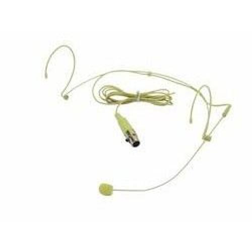 Omnitronic Kit oreillette Sprach-microphone HS-1100 Übertragungsart:Kabelgebunden incl. Windschutz