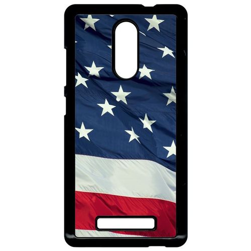Coque Xiaomi Redmi Note 3 - Usa - Noir