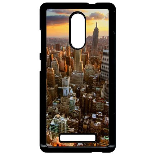 Coque Xiaomi Redmi Note 3 - New York - Noir