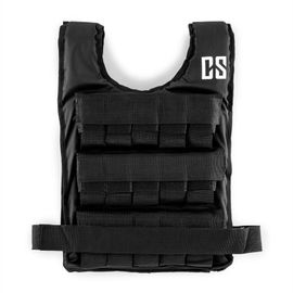 Capital Sports Monstervest Veste Lestée 10 Kg Taille Unique Nylon Noir