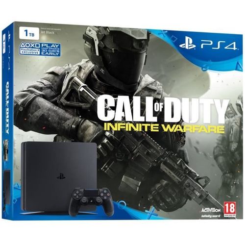 Sony Playstation 4 Slim 1 To + Call Of Duty : Infinite Warfare (Br)