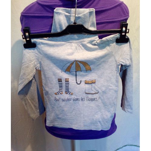Sous-Pull " Verbeaudet " T6ans Gris