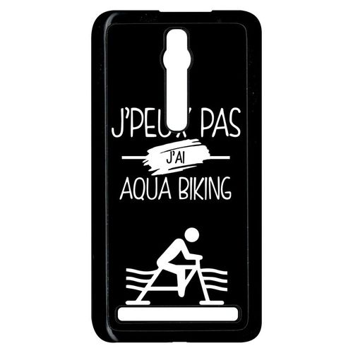 Coque Asus Zenfone 2 Ze551ml - J Peux Pas J Ai Aqua Biking 2 - Noir