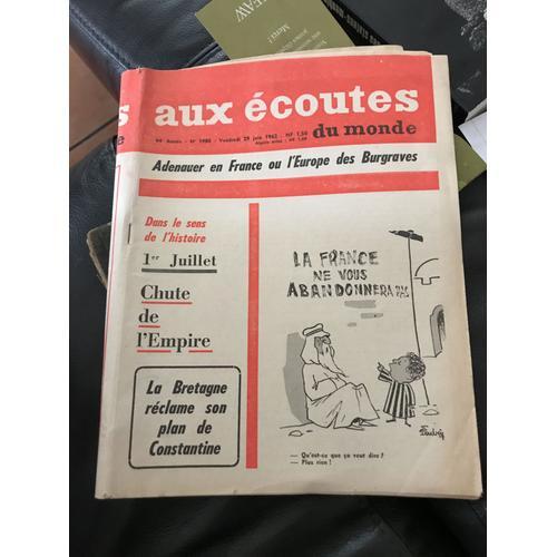 Aux Ecoutes Du Monde 1980