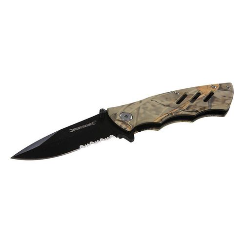 Couteau de poche à camouflage pliable - 195 mm