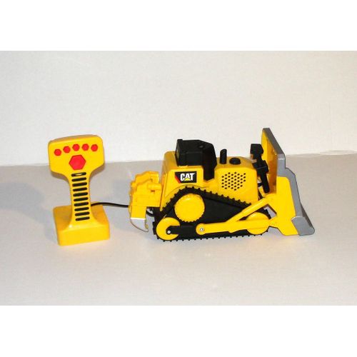 Caterpillar Big Builder Bulldozer Cat Engin De Chantier Jouet Filoguide Sonore