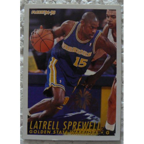 Latrell Sprewell - Fleer 94-95 - N°81