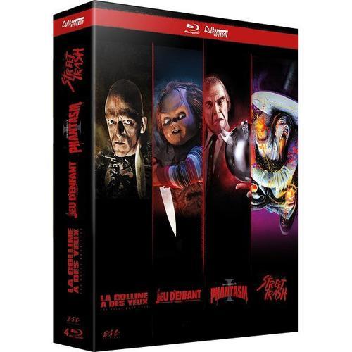 Cult'horror : Phantasm + Chucky - Jeu D'enfant + Street Trash + La Colline A Des Yeux - Pack - Blu-Ray