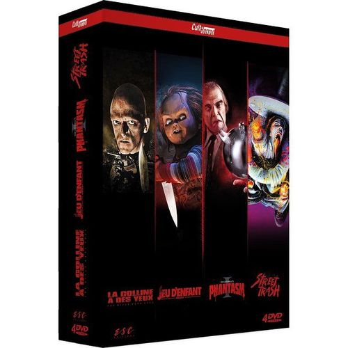 Cult'horror : Phantasm + Chucky - Jeu D'enfant + Street Trash + La Colline A Des Yeux - Pack