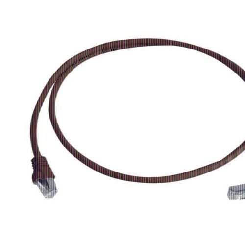 Telegärtner MP8 FS 500 - Cordon de raccordement - RJ-45 (M) pour RJ-45 (M) - 2 m - SFTP, PiMF - CAT 6a - connecteur à 90°, sans halogène, moulé, sans crochet - rouge