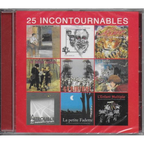 25 Incontournables: L'enfant Multiple, La Terre Est Ma Boule, Le Petit Chose, Germinal, La Patrouille Des Enfants Cachés, La Petite Fadette, Santa Claus, La Belle Au Bois Dormant, Oliver Twist