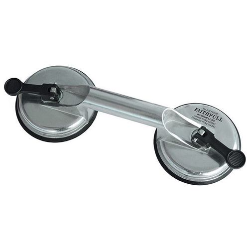 Ventouses aluminium - 2 têtes Ø 120 mm
