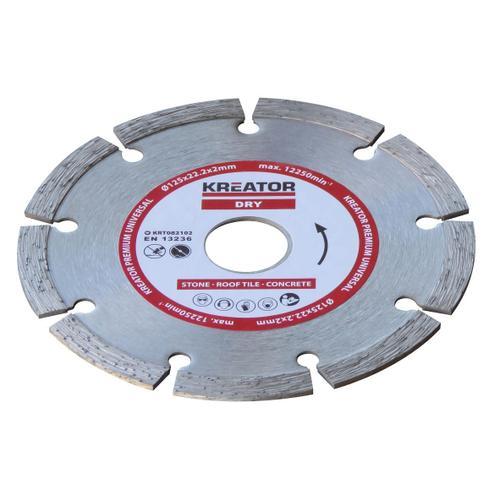 Disque diamant béton, pierre - Alésage 22,2 mm 1 disque 115 mm 1,9 mm