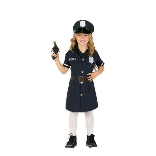 Déguisement De Police Local Pour Fille (Taille 3-4a)