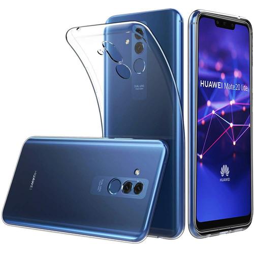 Etui Transparent Pour Huawei Mate 20 Lite Coque Gel De Protection En Tpu Gel Invisible Smartphone 2018 - Accessoires Pochette Exceptional Case