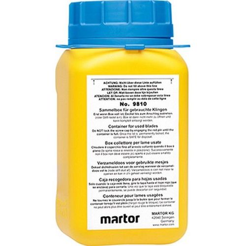Martor BLADEBOX No. 9810 - Used blade container