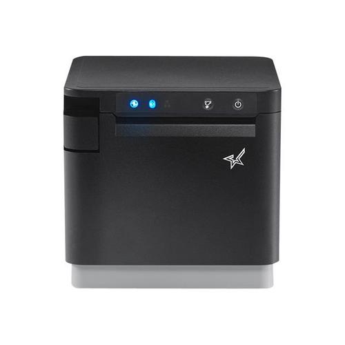 Star mC-Print3 mCP31L - Imprimante de reçus - thermique direct - Rouleau (8 cm) - 203 dpi - jusqu'à 250 mm/sec - USB, LAN, hôte USB, Lightning - outil de coupe - noir