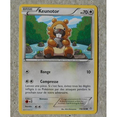 Pokémon - 116/160 - Xy - Primo Choc - Keunotor - Commune