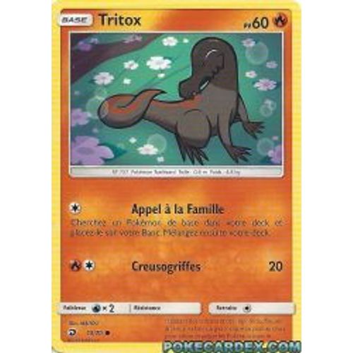 Carte Pokemon Française. Tritox 13/ 70 Majesté Des Dragons