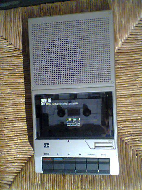 SLIM LINE MG 1102 Carrefour home magnétophone à cassette audio