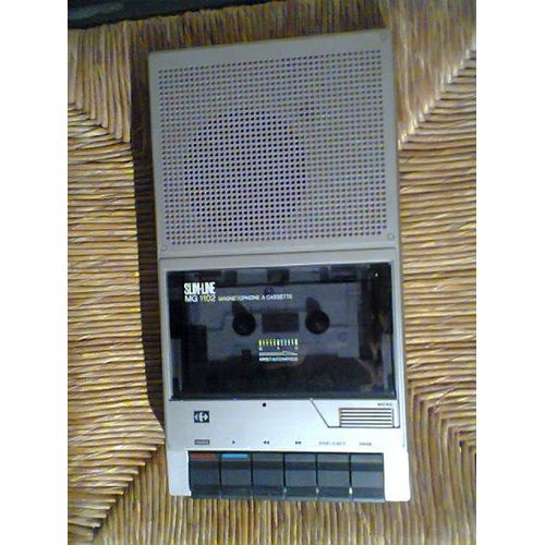 SLIM LINE MG 1102 Carrefour home magnétophone à cassette audio