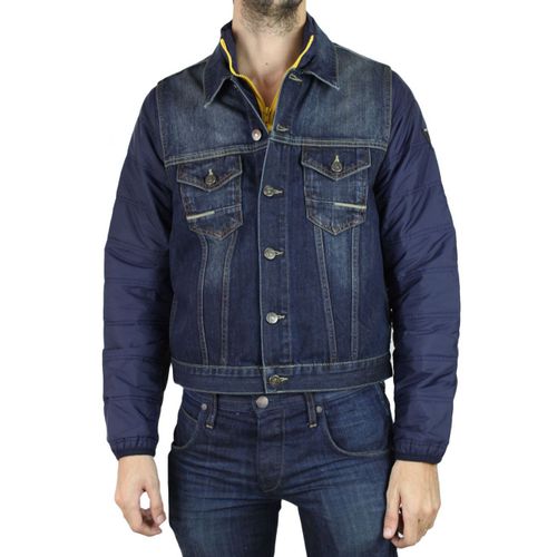 Veste En Jean Bleu Homme