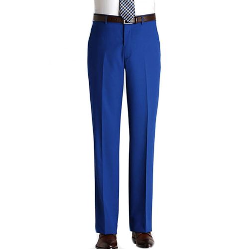 Pantalon En Polyester Bleu Homme