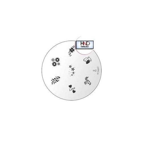 Plaque Konad M2 Officielle Pour Le Stamping Nail Art 