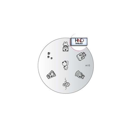 Plaque Konad M10 Officielle Pour Le Stamping Nail Art 