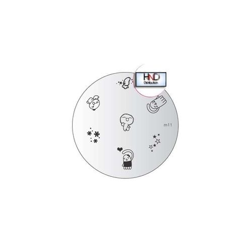 Plaque Konad M11 Officielle Pour Le Stamping Nail Art 