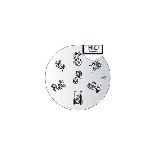 Plaque Konad M23 Officielle Pour Le Stamping Nail Art 