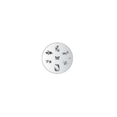 Plaque Konad M25 Officielle Pour Le Stamping Nail Art 