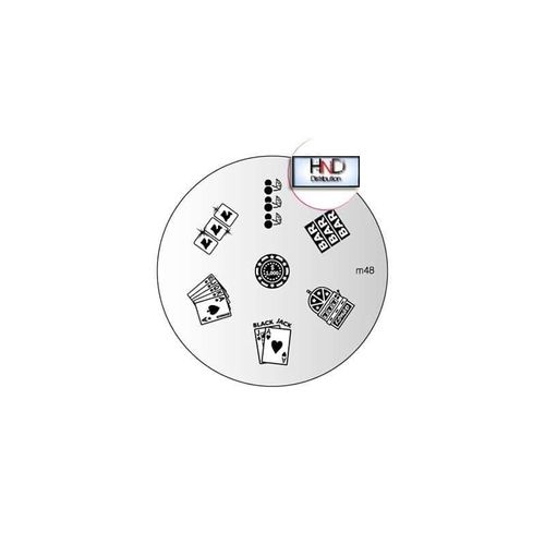 Plaque Konad M48 Officielle Pour Le Stamping Nail Art 