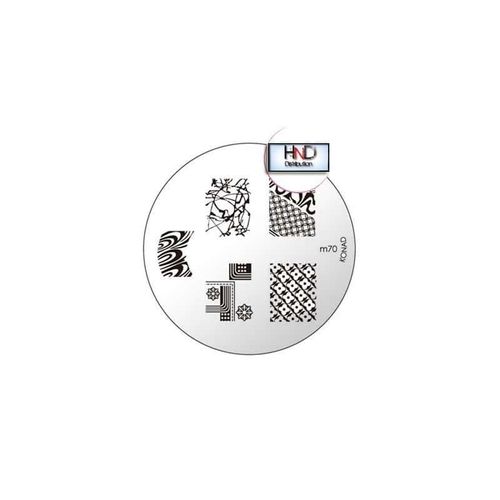 Plaque Konad M70 Officielle Pour Le Stamping Nail Art 