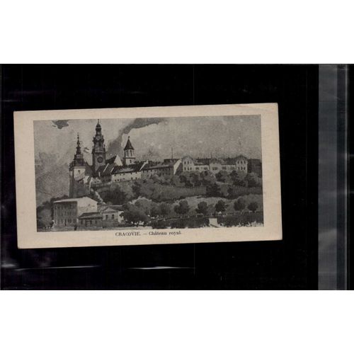 7 X 14 Cm Carte Postale En L Etat Sur Les Photos Cracovie Chateau Royal