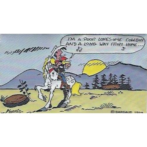 Patch Lucky Luke, Jolly Jumper, Morris, Dargaud 1989