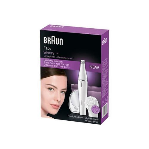 Braun Face 830 Premium Edition - Épilateur Facial - Sans Fil