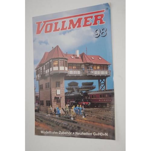 Brochure Catalogue Dépliant Pub Maquettes Vollmer 1998 - 12 Pages - (S023)
