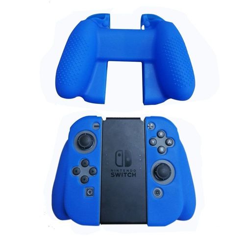 Housse Silicone Manette De Protection Pour Joy-Con De Nintendo Switch - Bleu
