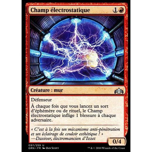 Champ Électrostatique - Mtg - Les Guildes De Ravnica - U - 97/259